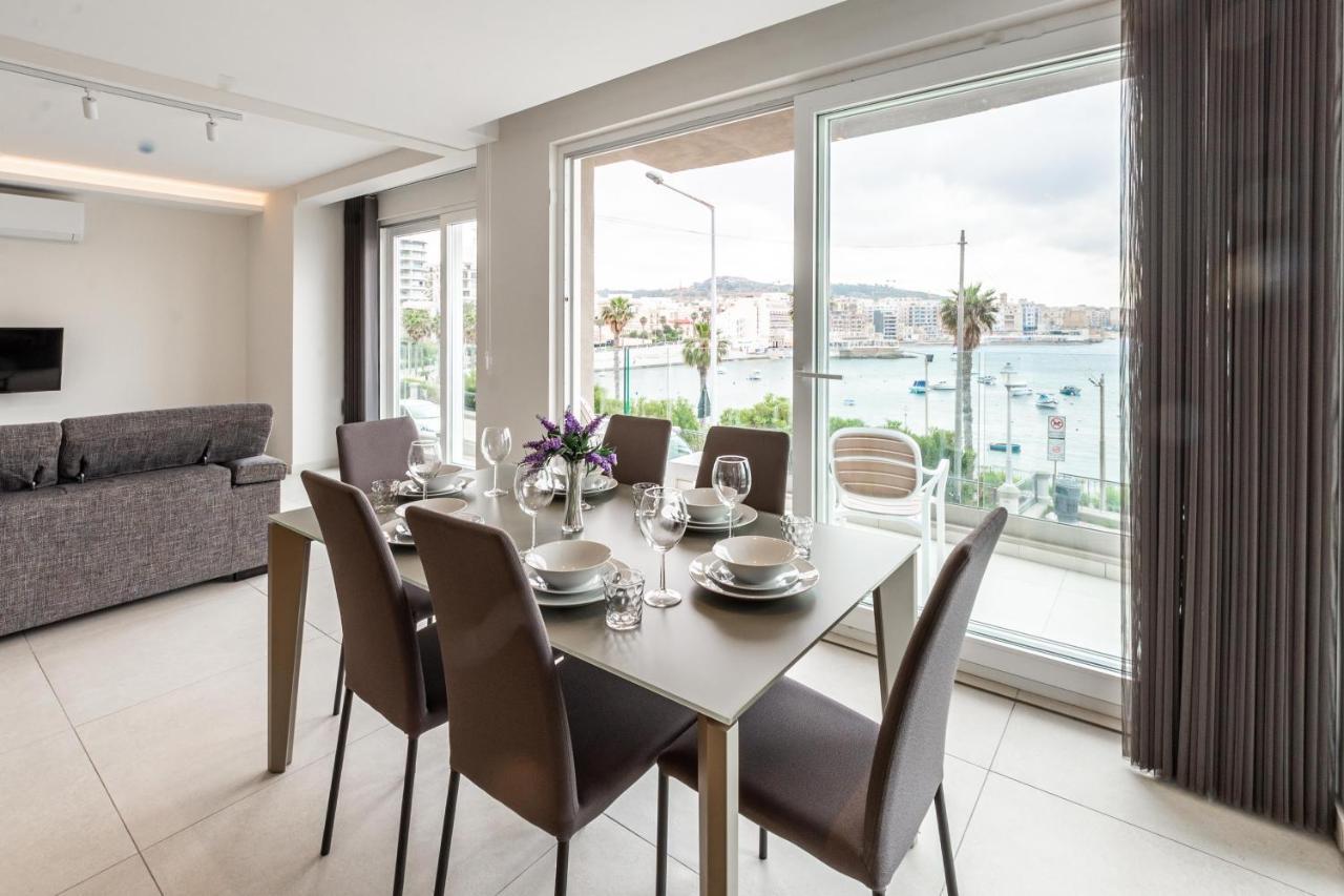 Seafront Luxury Apartment St. Paul's Bay Exteriér fotografie