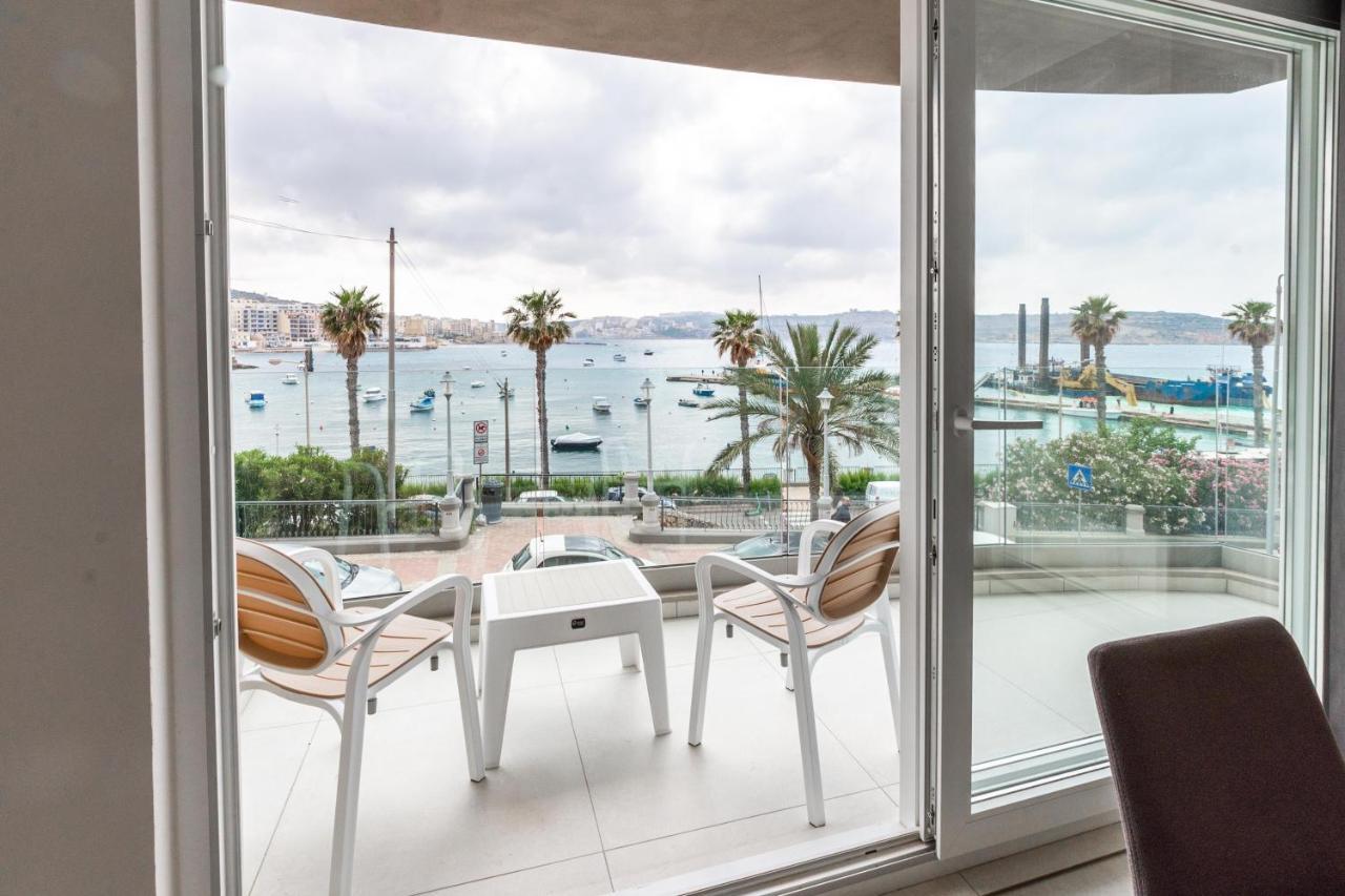 Seafront Luxury Apartment St. Paul's Bay Exteriér fotografie